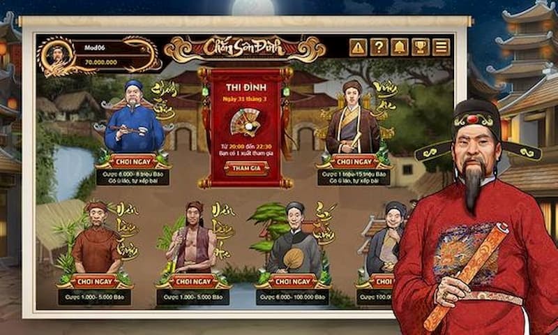game Chắn Sân Đình