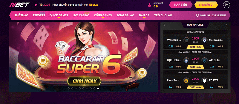 Review nhà cái NBET - Nhà cái cá cược đẳng cấp đến từ Châu Âu