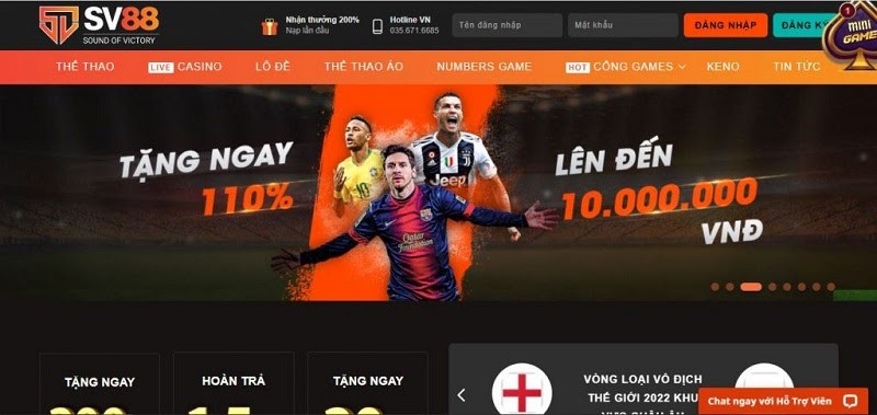 SV88 – Đánh giá nhà cái cá cược bóng đá uy tín nhất Anh Quốc