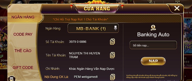 Game bài đổi thưởng Pem789 Win - Đẳng cấp, xanh chín và lôi cuốn