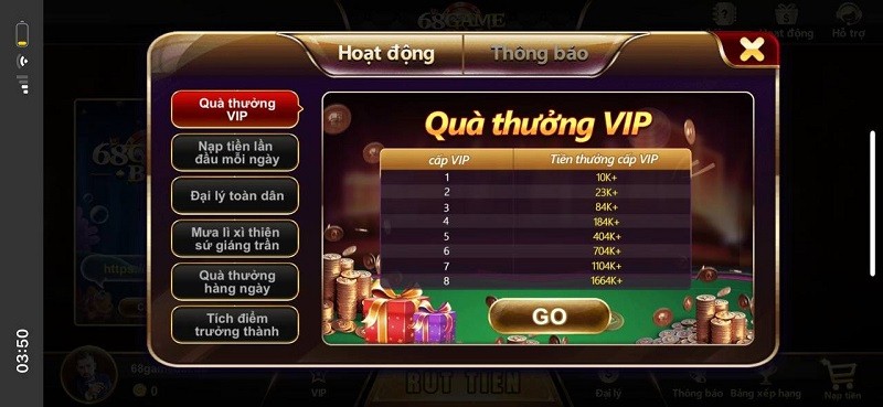 Trải nghiệm sân chơi đổi thưởng xanh chín đẳng cấp 68gamebai