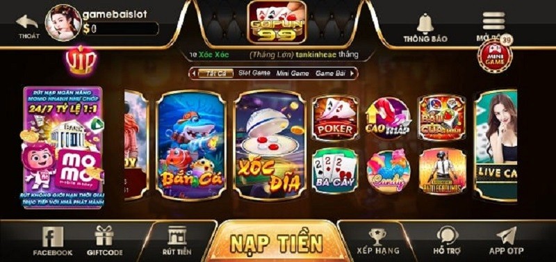 GoFun99 – Đổi thưởng cực chất, trải nghiệm cực vui