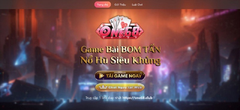 One68 club - Chơi đánh bài hay số dzách